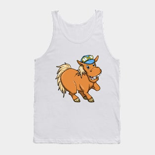 Horse with Glasses Tank Top